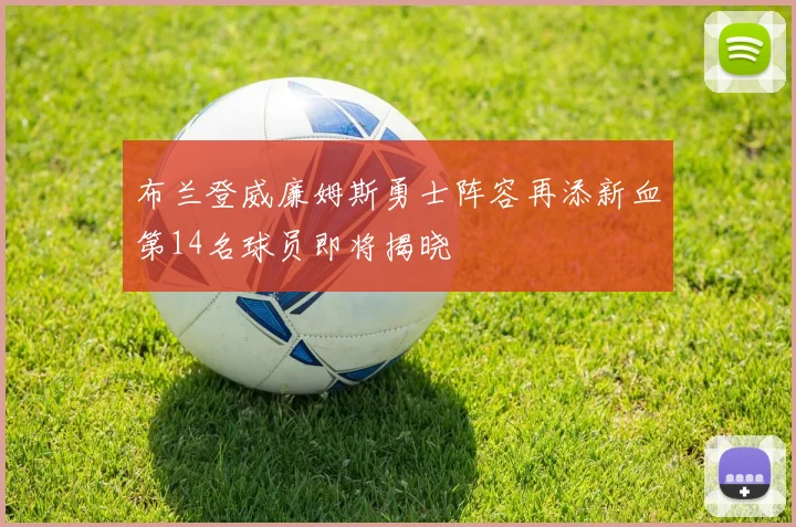 布兰登威廉姆斯勇士阵容再添新血第14名球员即将揭晓